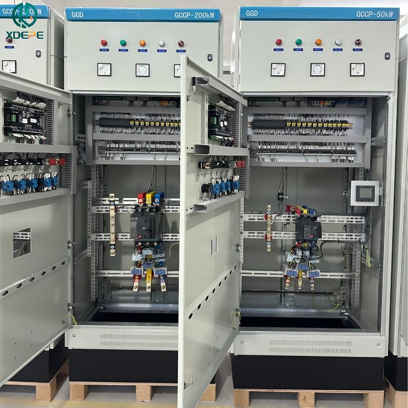 Painel de Controle de Instalação de Site para Armário de Paralelo de Gerador Diesel Prefabricado para Base Remota