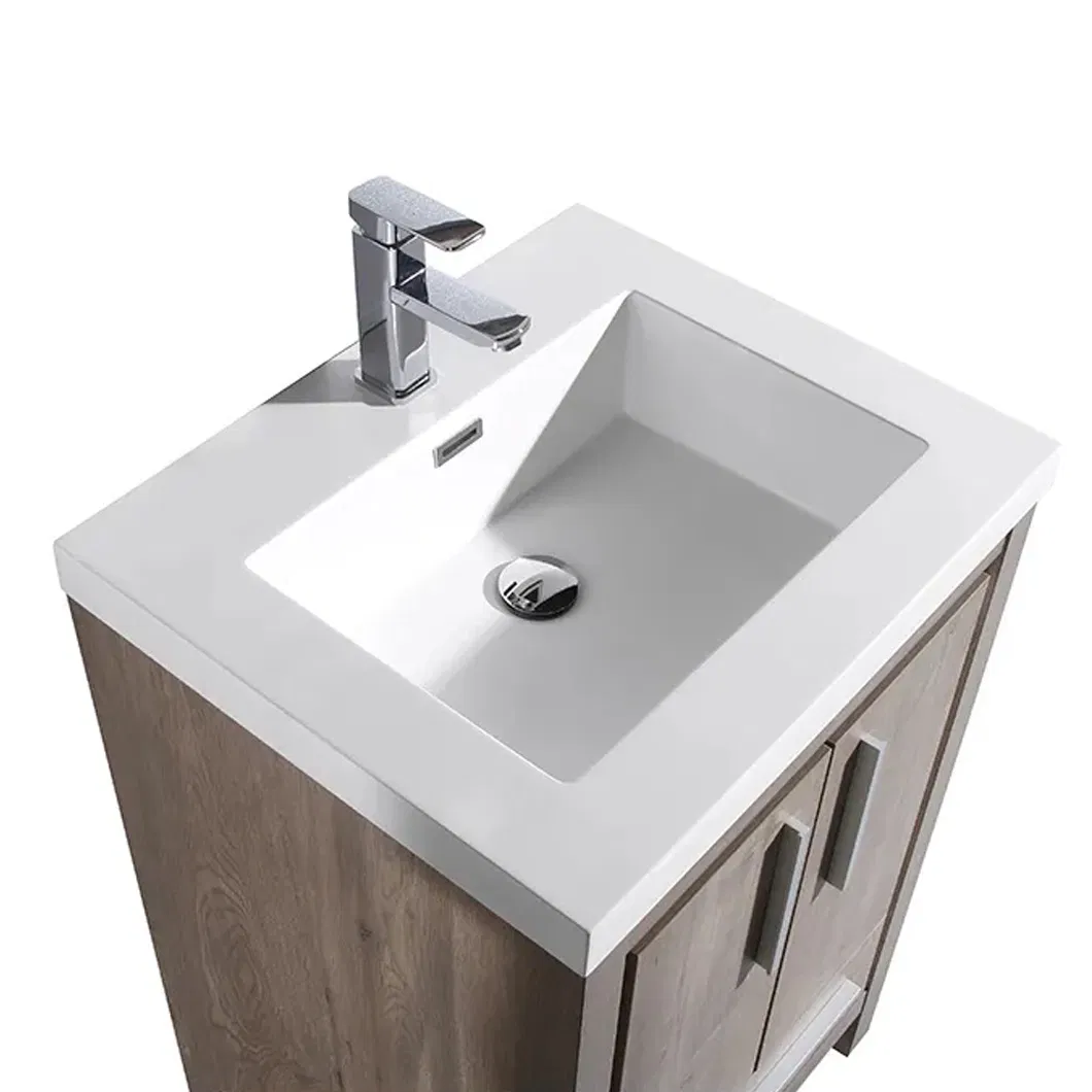 Estilo da América do Norte 30 Armário de Banheiro em Polegadas - Mobiliário de Vaso Sanitário Personalizável com Serviço ODM Disponível