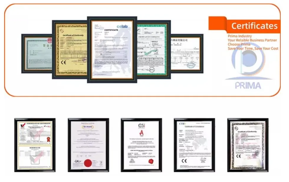 Certificações do Armário de Cozinha