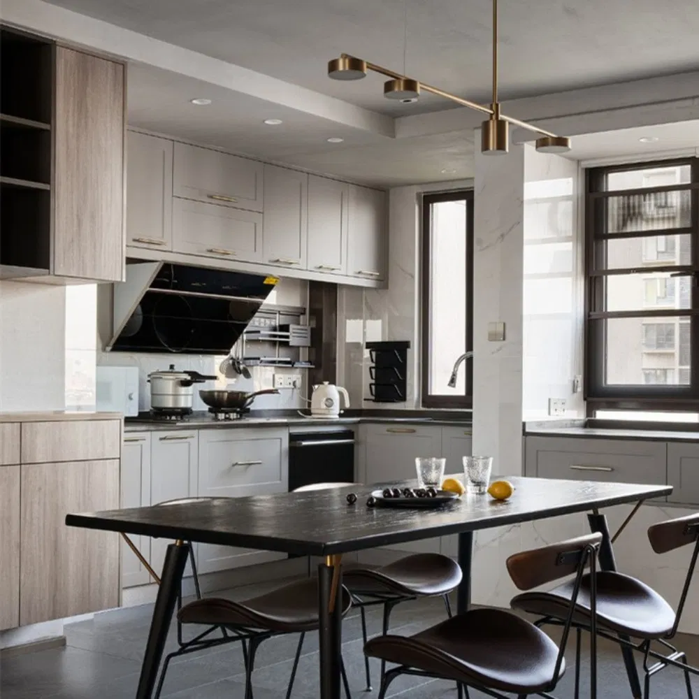 Armário de Cozinha Luxuoso Personalizado Alto e Inteligente de Luxo Moderno por Atacado