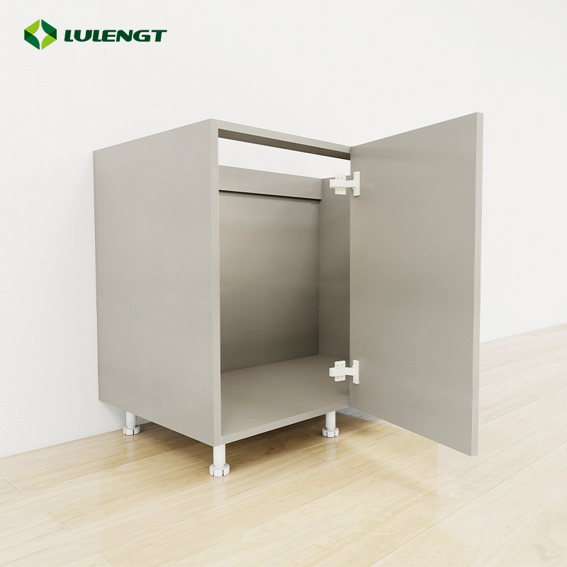 Móveis de Cozinha Modulares Personalizados por Atacado, Armário de Cozinha com Porta Única para Cantos à Esquerda, Armário de Despensa