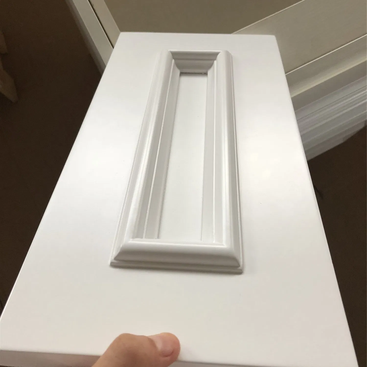 Estilo de Design Antigo Modular Portas de Vidro Ilha Armário de Cozinha Moderno em Madeira Sólida