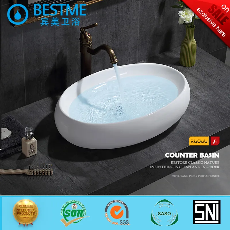 Mobiliário de Lavabo Cerâmico de Louça (BC-1050F)