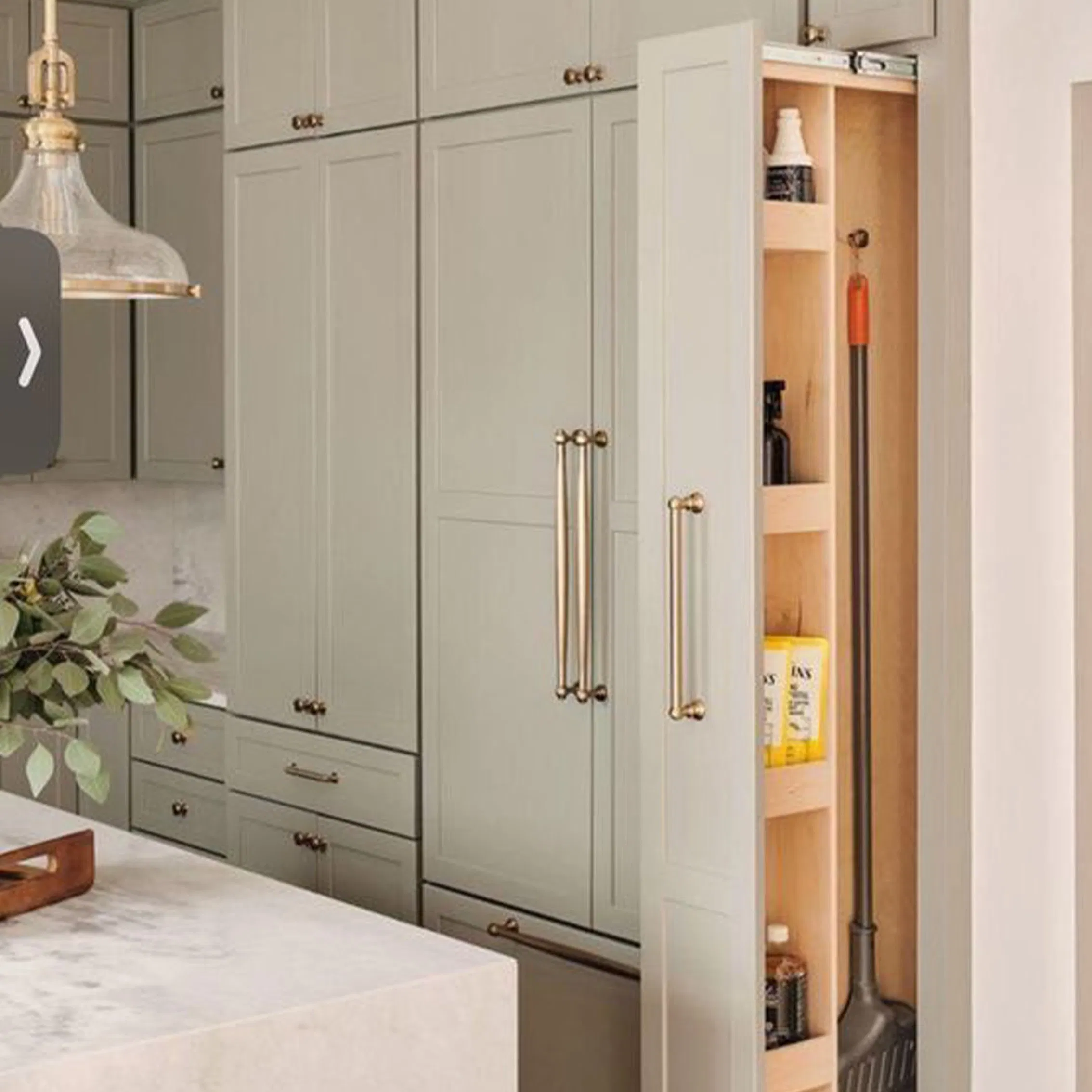 Conjunto de Armários de Cozinha Inacabados com Design Moderno de Pintura AC - Armários de Base em Plywood Branco Atacado