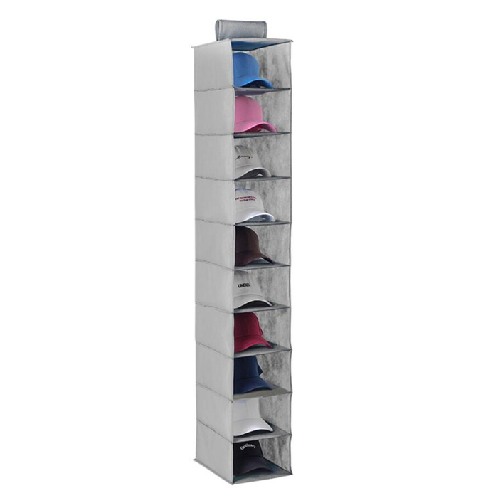 Organizador de Closet Multifuncional com Protetor de Poeira para Chapéus, Toalhas, Sapatos e Brinquedos