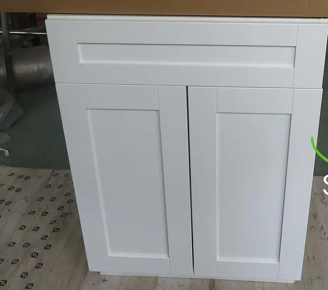 Conjunto de Armários de Cozinha Inacabados com Design Moderno de Pintura AC