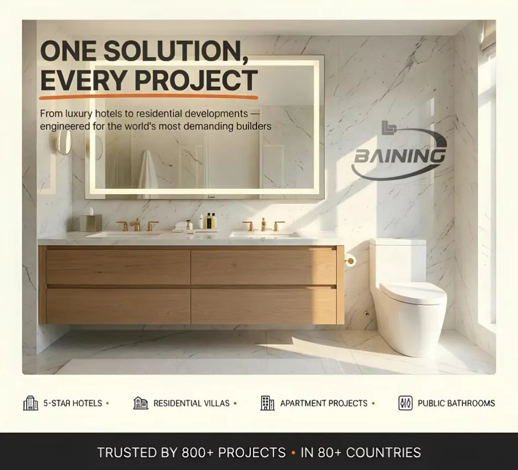 Móvel de Banheiro Design Italiano Design Flutuante Armário com Pia em PVC