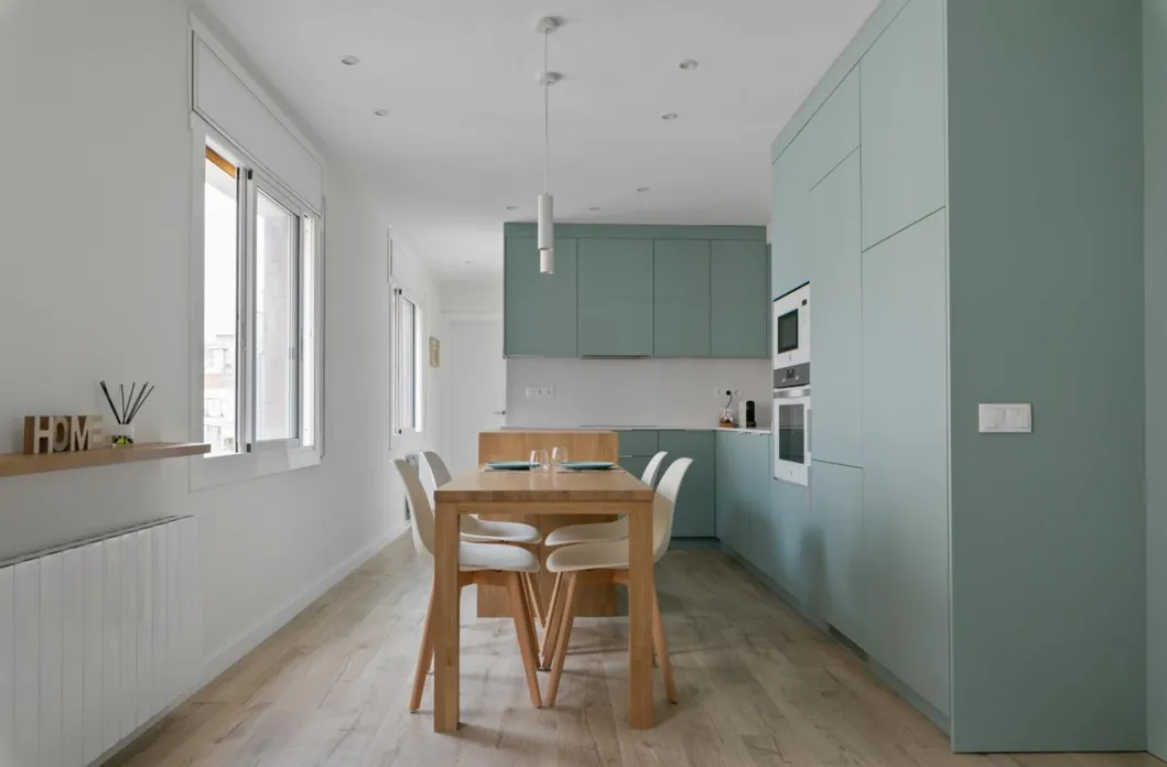 Design de Interiores de Casa Cozinha Cinza Escuro Prateleira de Suporte Exibição Base de MDF Pia Armários de Cozinha