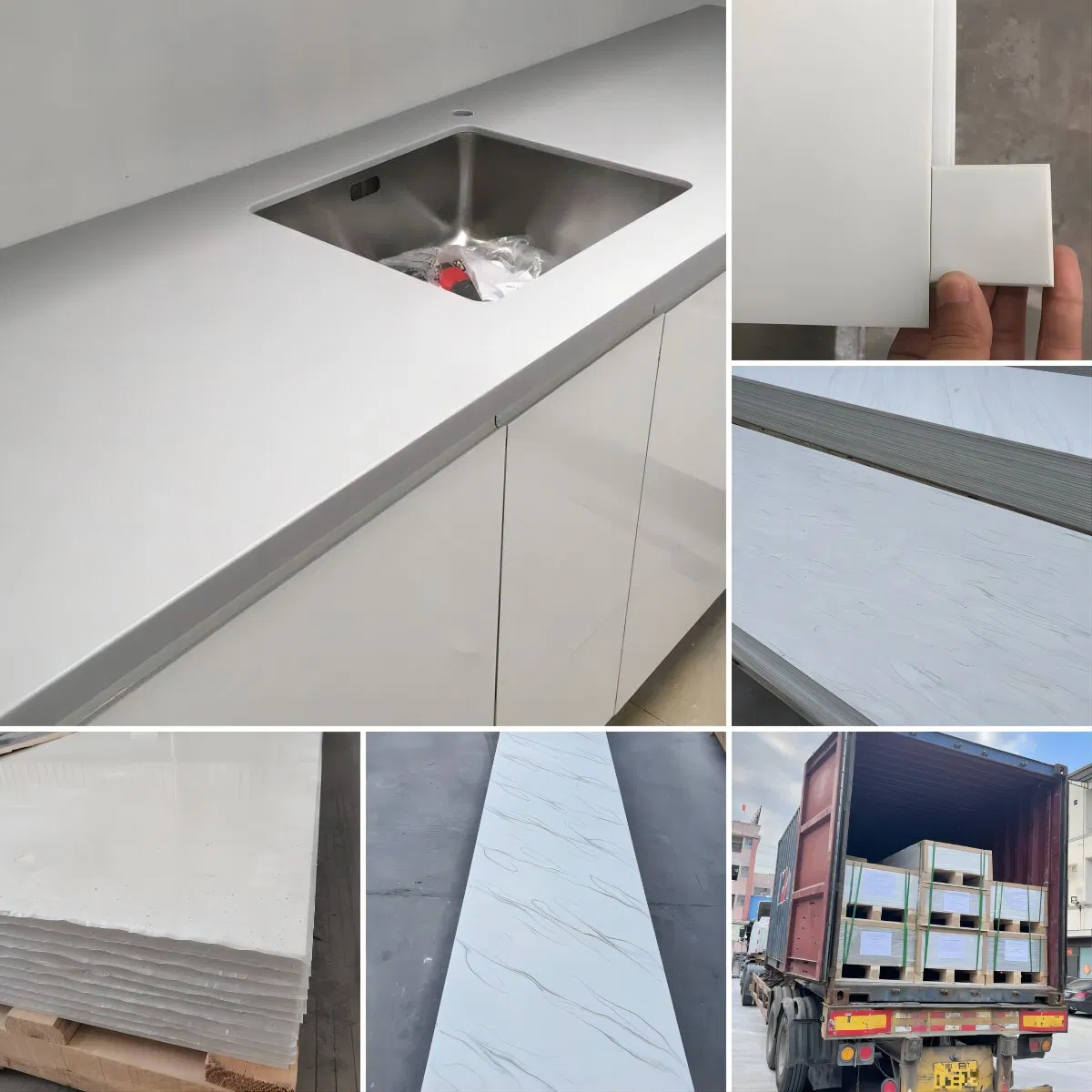 Painel de Parede de Pedra de Resina para Interior, Revestimento de Pedra Acrílica, Pedra de Rocha, Revestimento de Pedra para Paredes Exteriores e Interiores, Piso de Pedra, Superfície Sólida de Cerâmica, Ilha de Cozinha