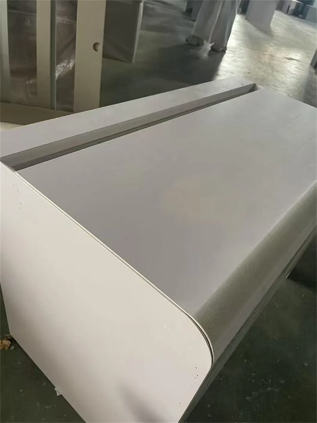 Armário de PVC Suspenso com Pia de Pedra Artificial