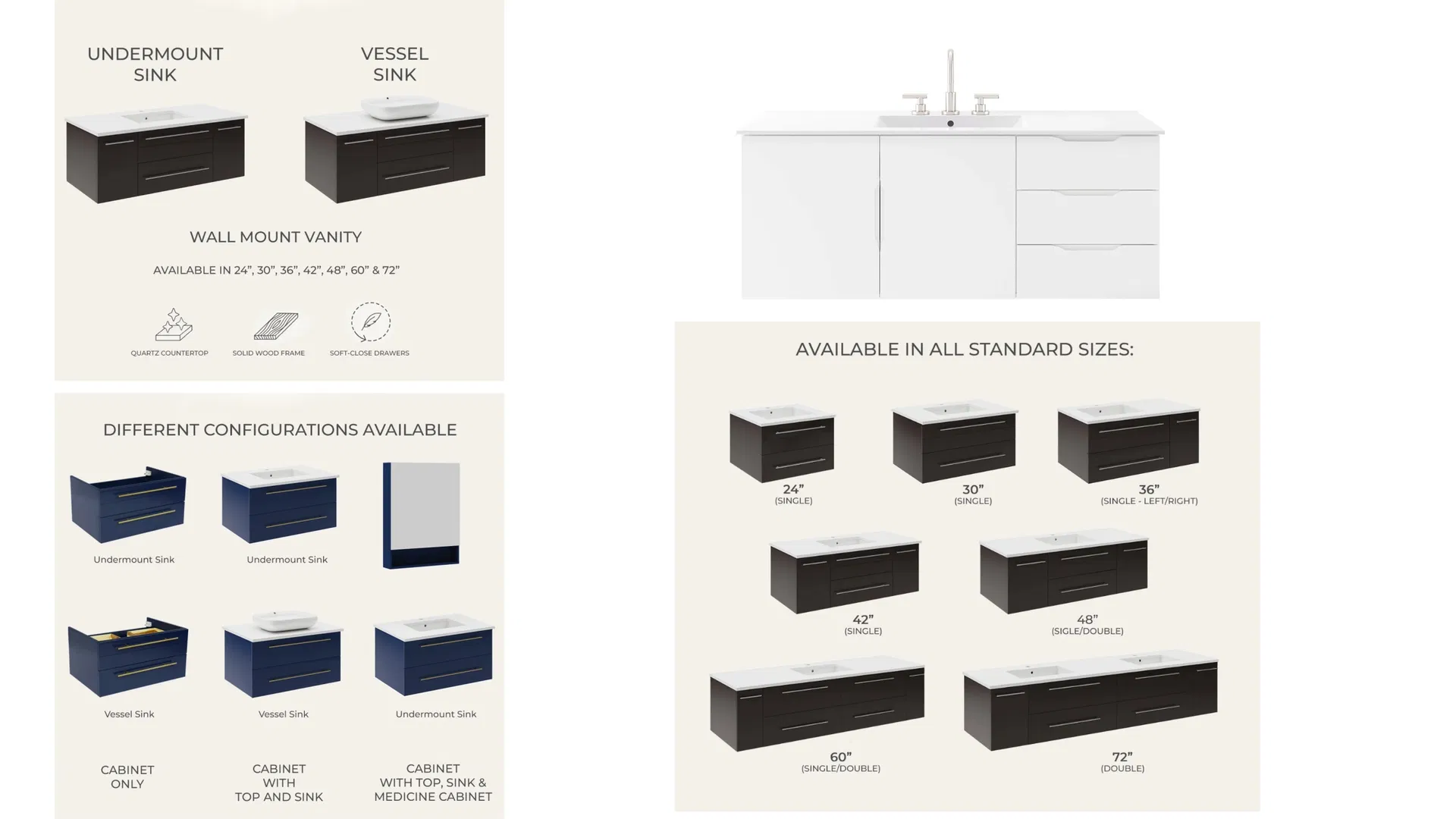 Design suspenso moderno