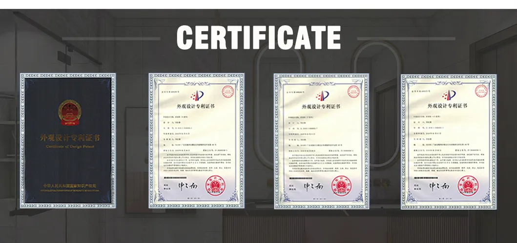 Certificações do Armário de Banheiro