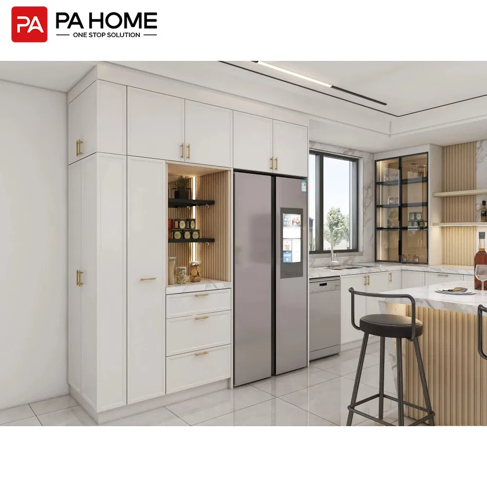 Móveis de Cozinha Personalizados Rta Atacado Modernos Armários de Cozinha para Casa