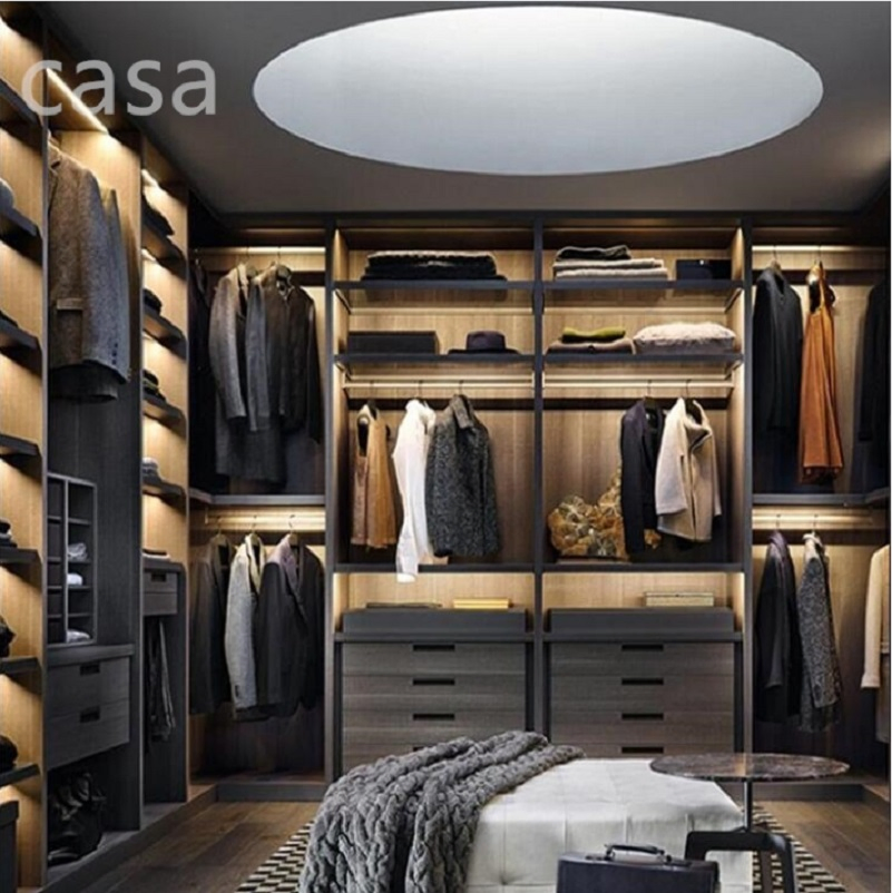 Unidades de armazenamento pequenas para despensa, armários, prateleiras de madeira, closets