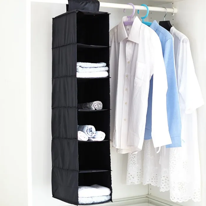Organizador de Closet Multifuncional com Protetor de Poeira para Chapéus, Toalhas, Sapatos e Brinquedos