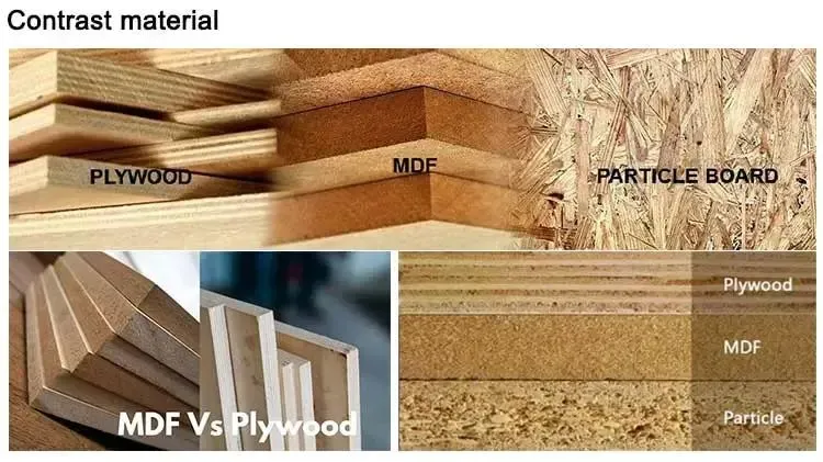 Móveis de Quarto por Atacado Sob Medida com Design de Gavetas Centro de Casa Armário de Canto Moderno de Plástico MDF com Vidro