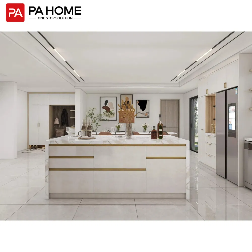 Móveis de Cozinha Personalizados Rta Atacado Modernos Armários de Cozinha para Casa