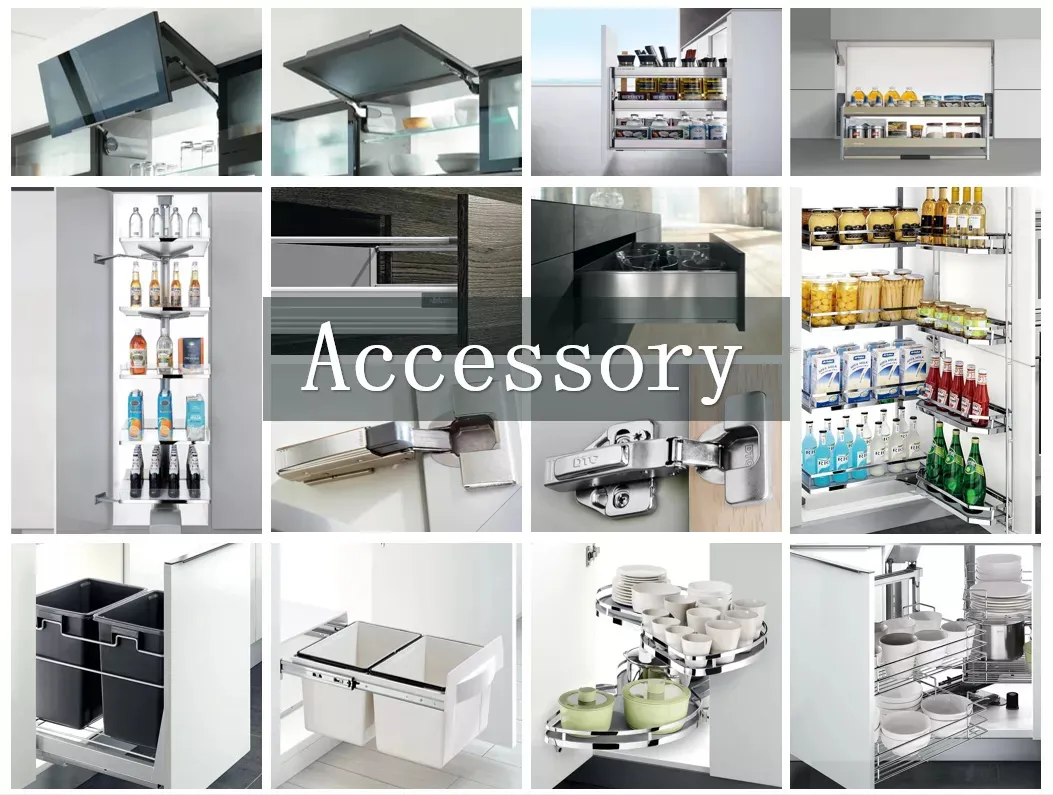 Designs de Armários de Parede de Luxo de Grande Capacidade para Remodelação de Cozinha Ilha de Cozinha Azul