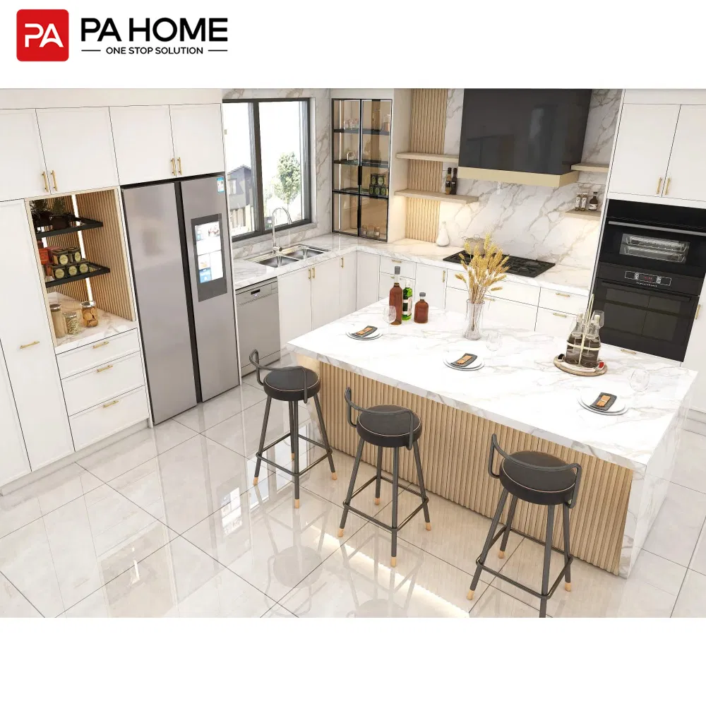Móveis de Cozinha Personalizados Rta Atacado Modernos Armários de Cozinha para Casa