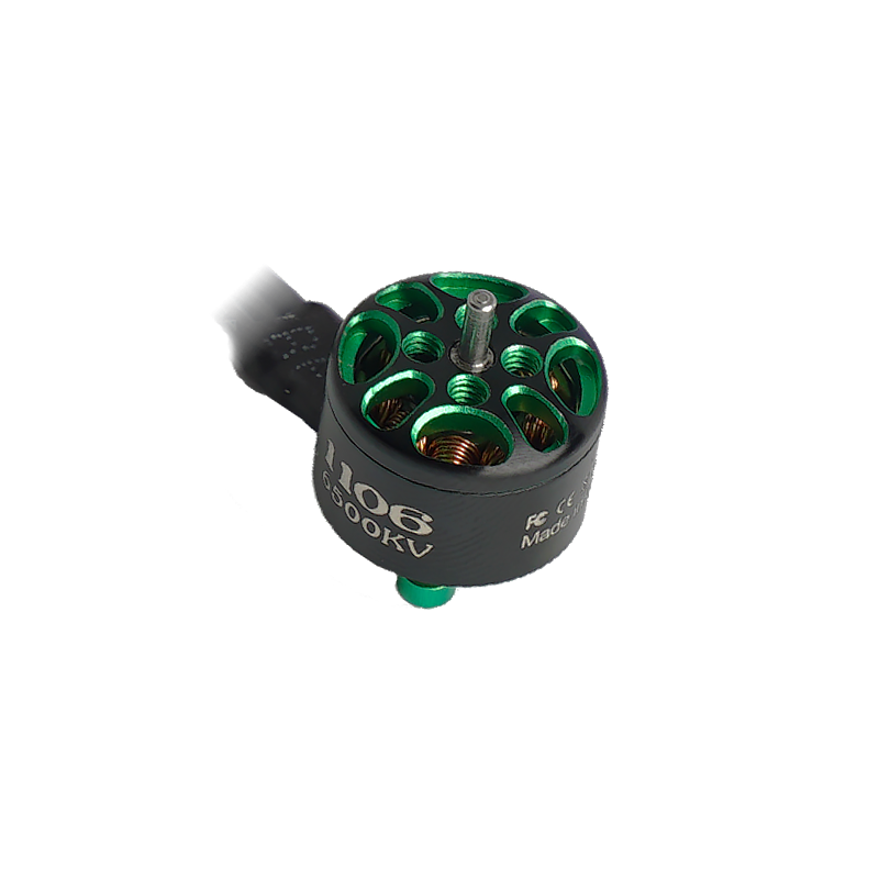 Flash Hobby A1106 6500KV Brushless Motor 6.2g Waterproof for FPV Racing Drone Fan Use with 2-3 Inch Prop