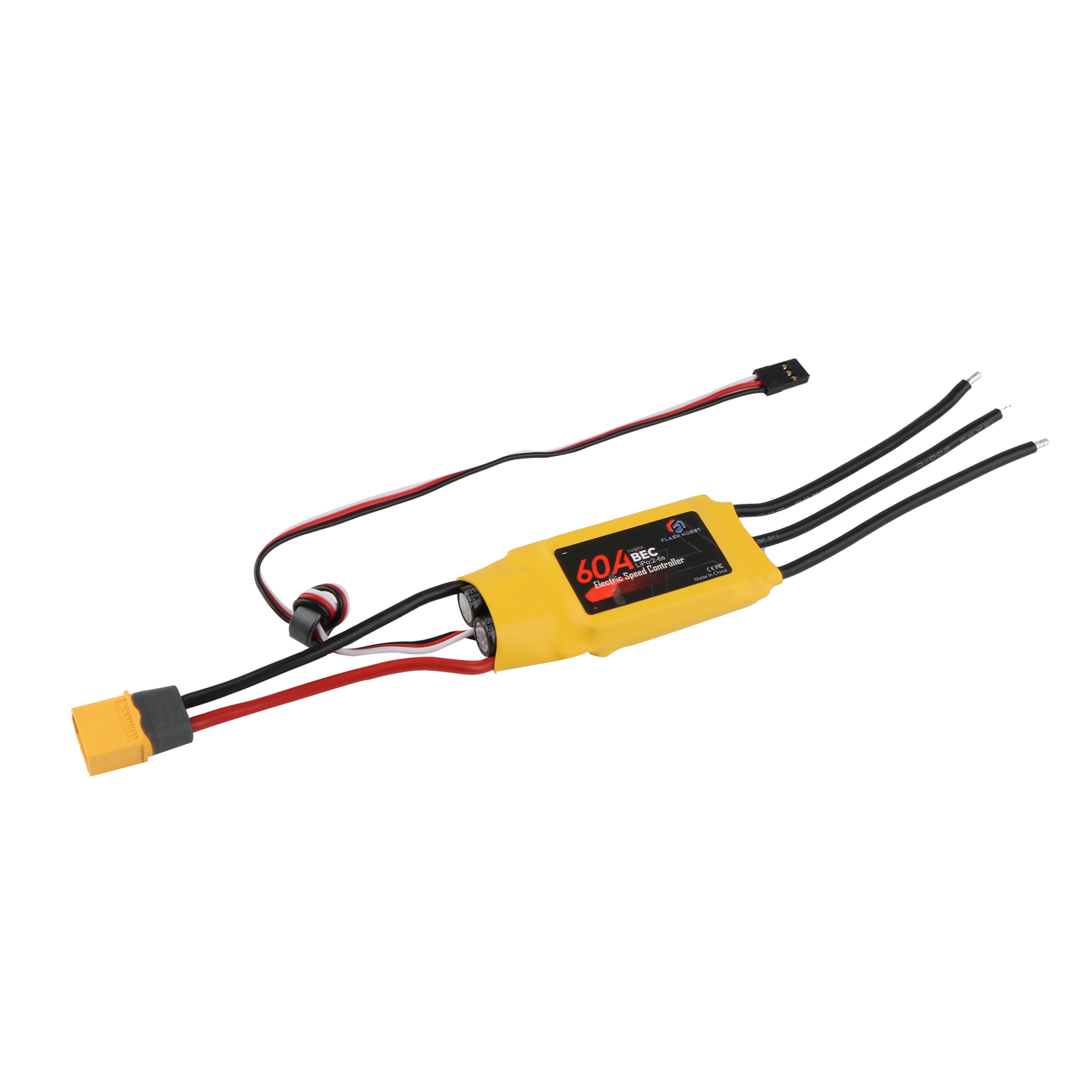 Factory Direct Flashhobby Spaceman 60A 5V/5A BEC 2-6S ESC Brushless Speed Controller for Airplane Quadcopter Racing Drone