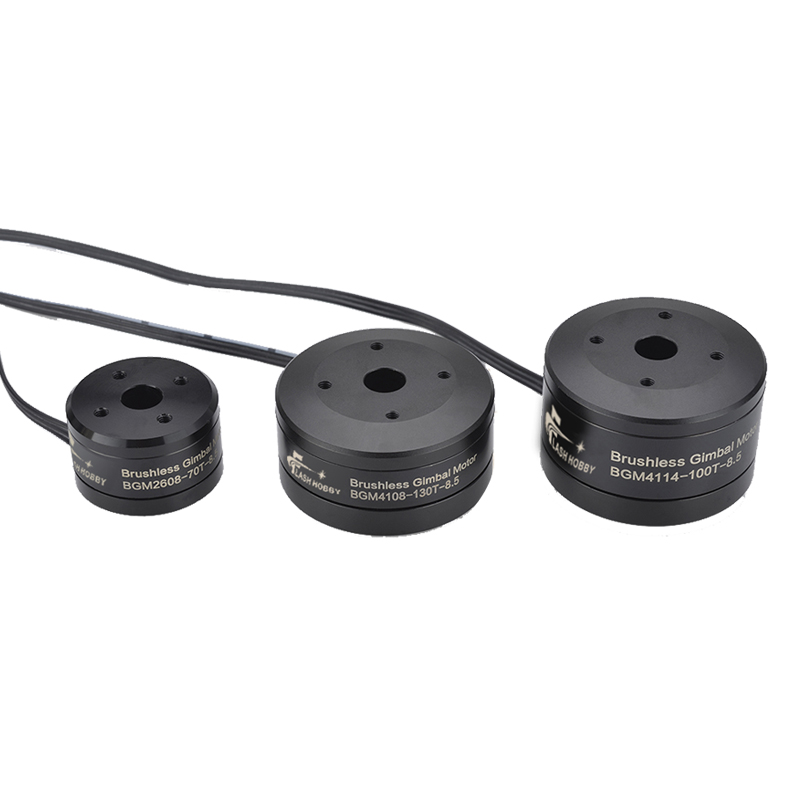 Flashhobby 22P24N BGM4114 BLDC Gimbal Motor Hollow Shaft 8.5mm Waterproof Camera Stabilizers Robot Stroller Boat Home Appliance