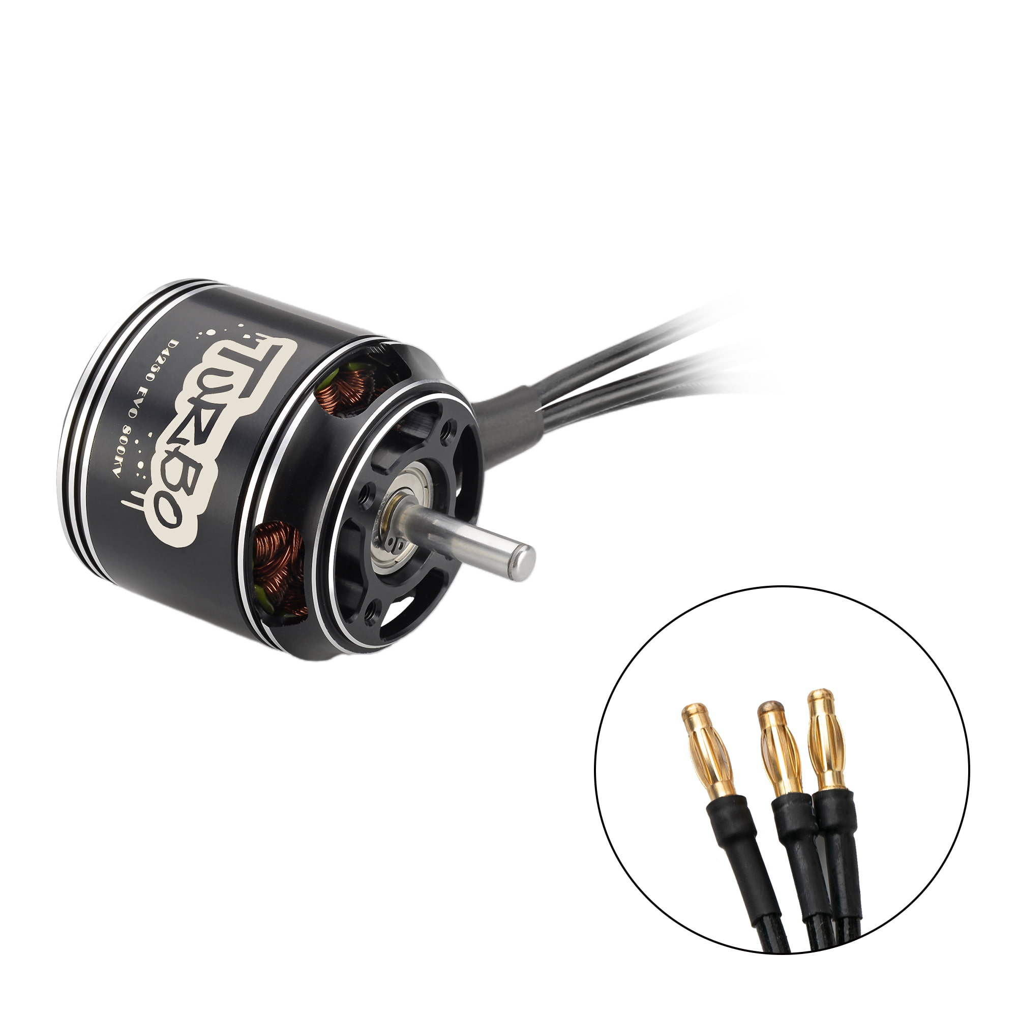 FLASHHOBBY D4250EVO 4250 800KV Brushless Motor for Fixed Wing UAV RC Helicopter RC Car Boat Model Home Appliance Fan Waterproof