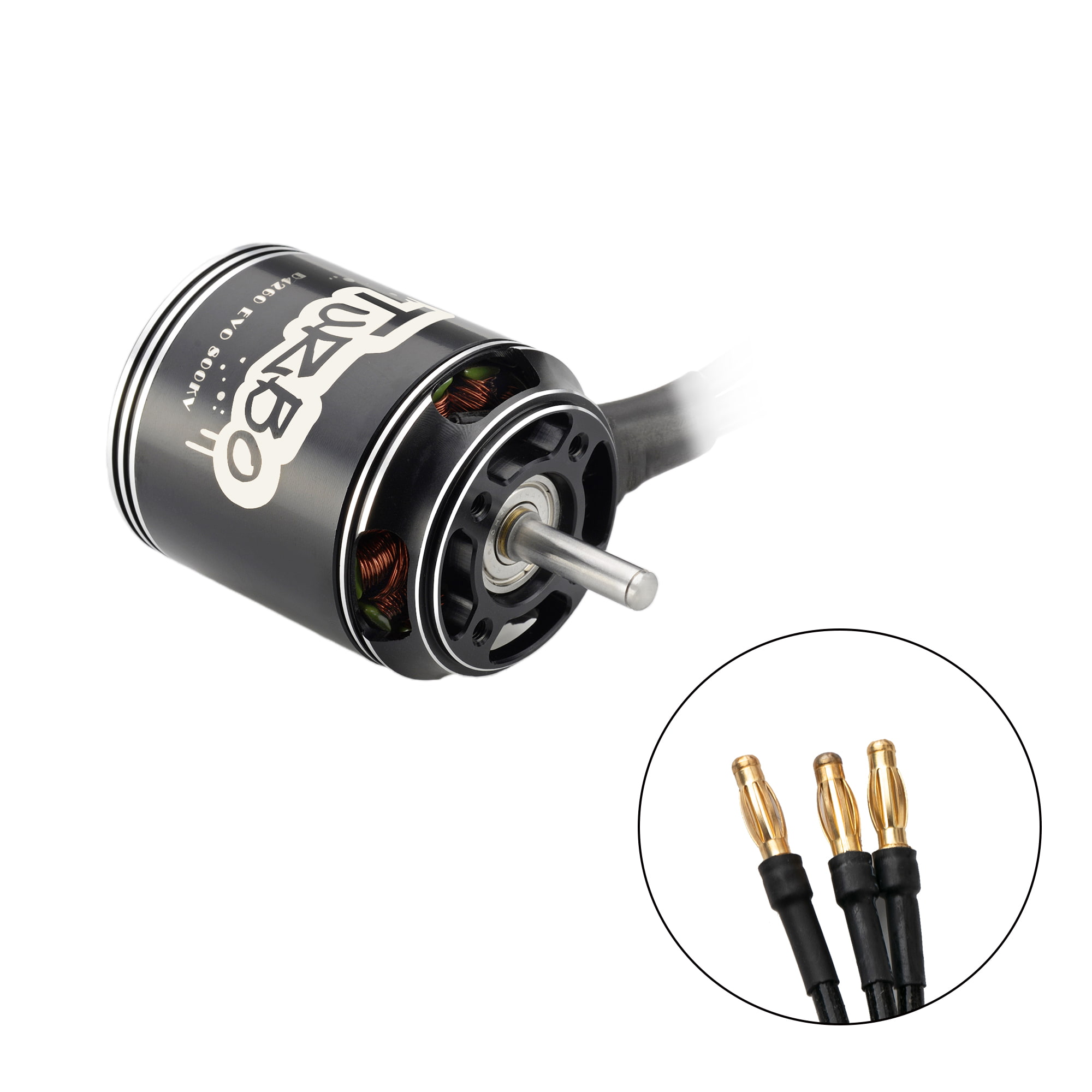 FLASHHOBBY D4260EVO 4260 600KV Brushless Motor for RC Helicopter Boat Home Appliance Fan Fixed Wing Plane-14 Inch Prop 5-6S Lipo