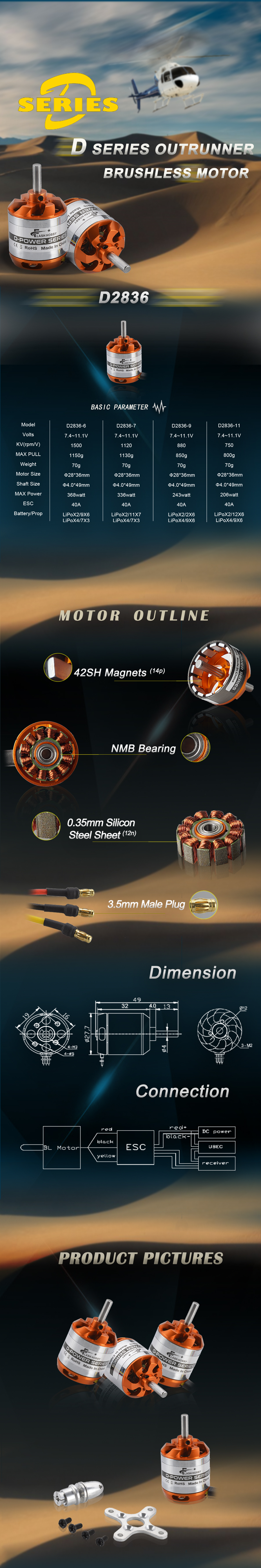 D2836 Motor