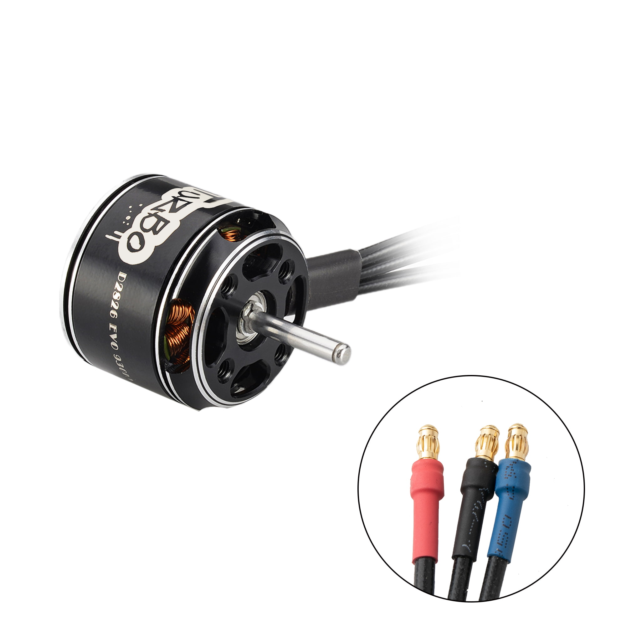 Flashhobby 2826 EVO Brushless Motor 930KV Waterproof for Aircraft Multicopters & Fixed Wing Drones Boat Use 3-4S Lipo Battery