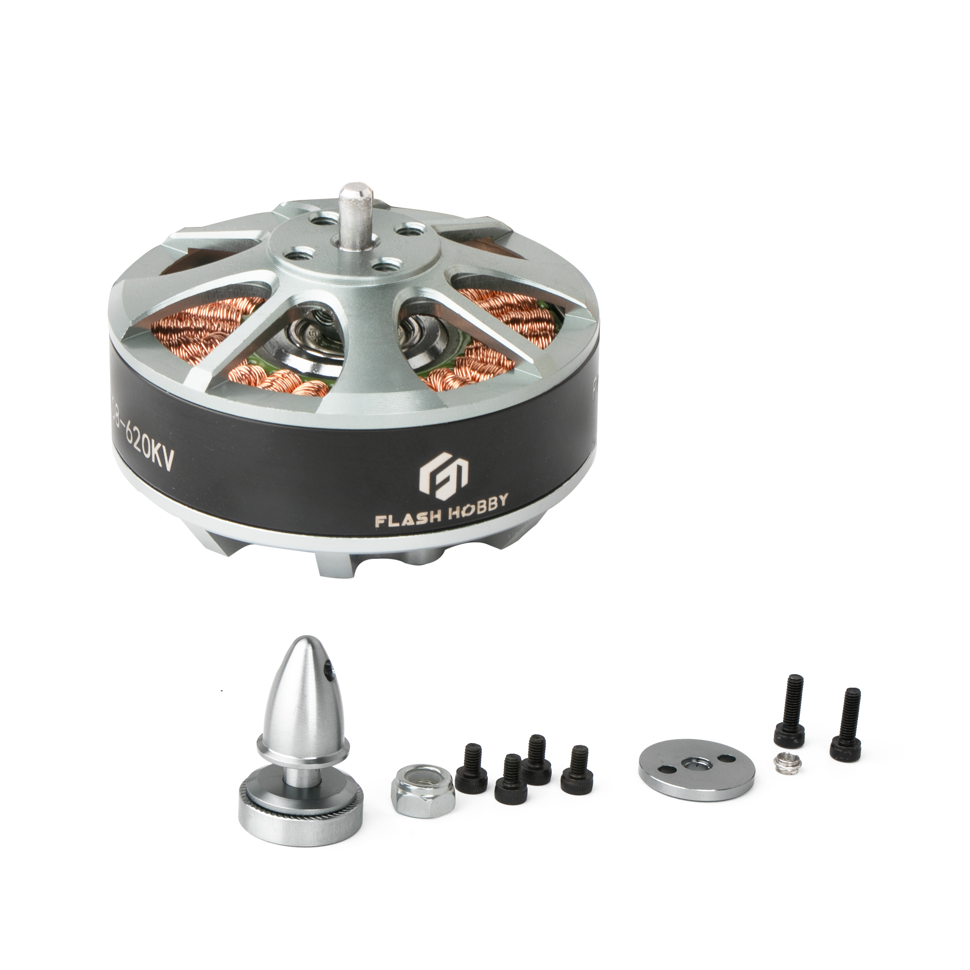 FLASHHOBBY MT4108 Waterproof 500KV 6S Outrunner Brushless Motor for Multirotor Racing Electric Bicycle/Boat/Fan Use