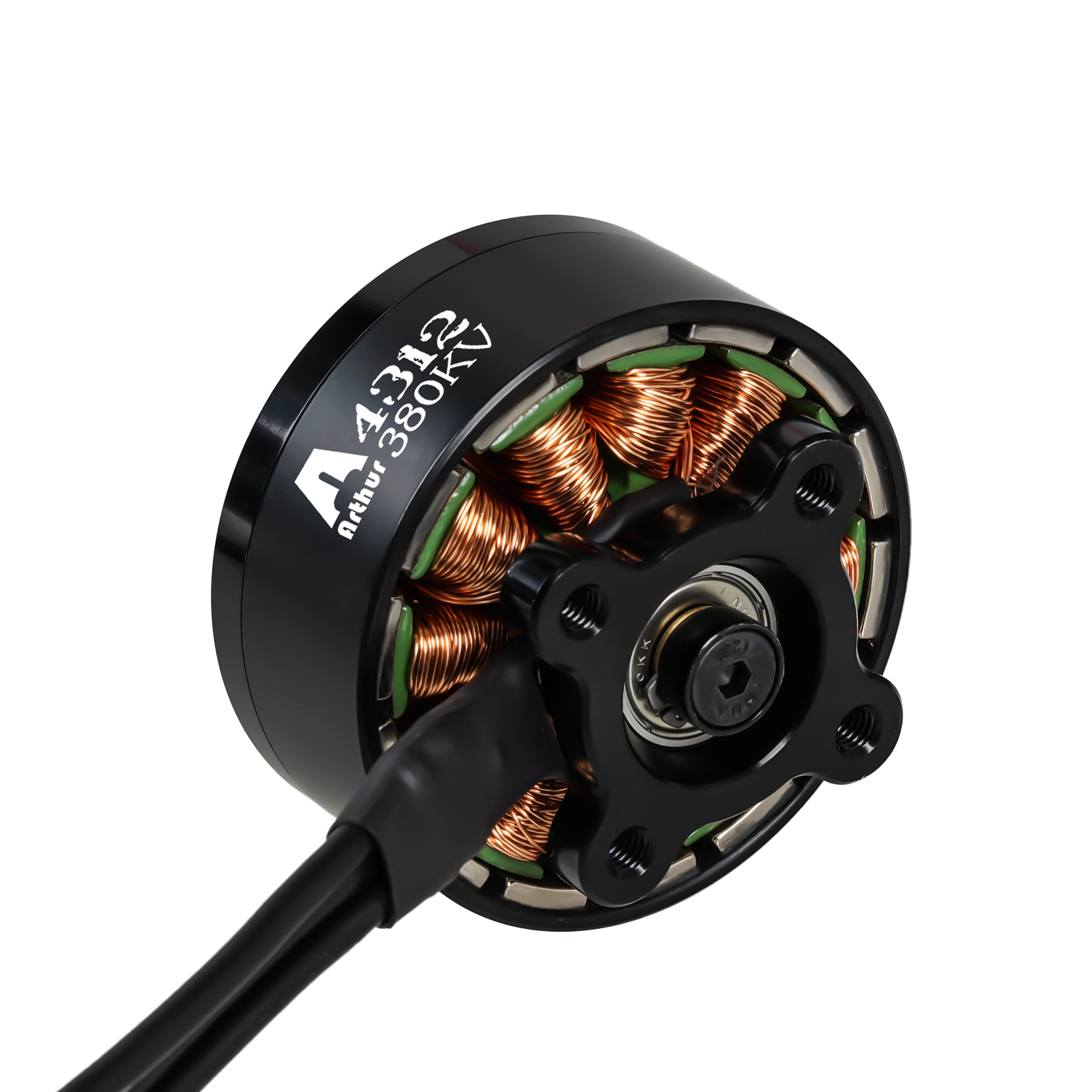 Flashhobby Brushless Motor 4312 380KV High Power 3-6S RC Motor for Electric Bicycle Fan Boat & Home Appliance Use