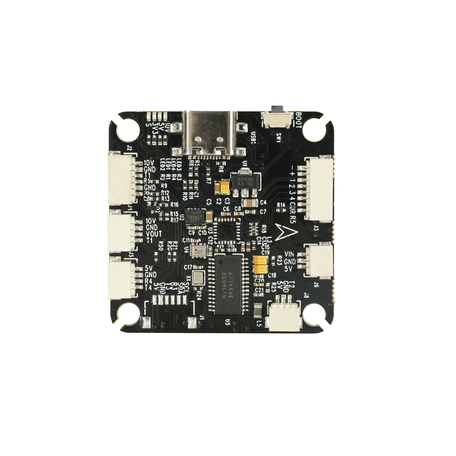Flash Hobby F405 60A V2 Stack Plug-in Port ESC+FC BLHelis Brushless Motor 4in1 Controller Boat Permanent Magnet 3-6S Drip-proof