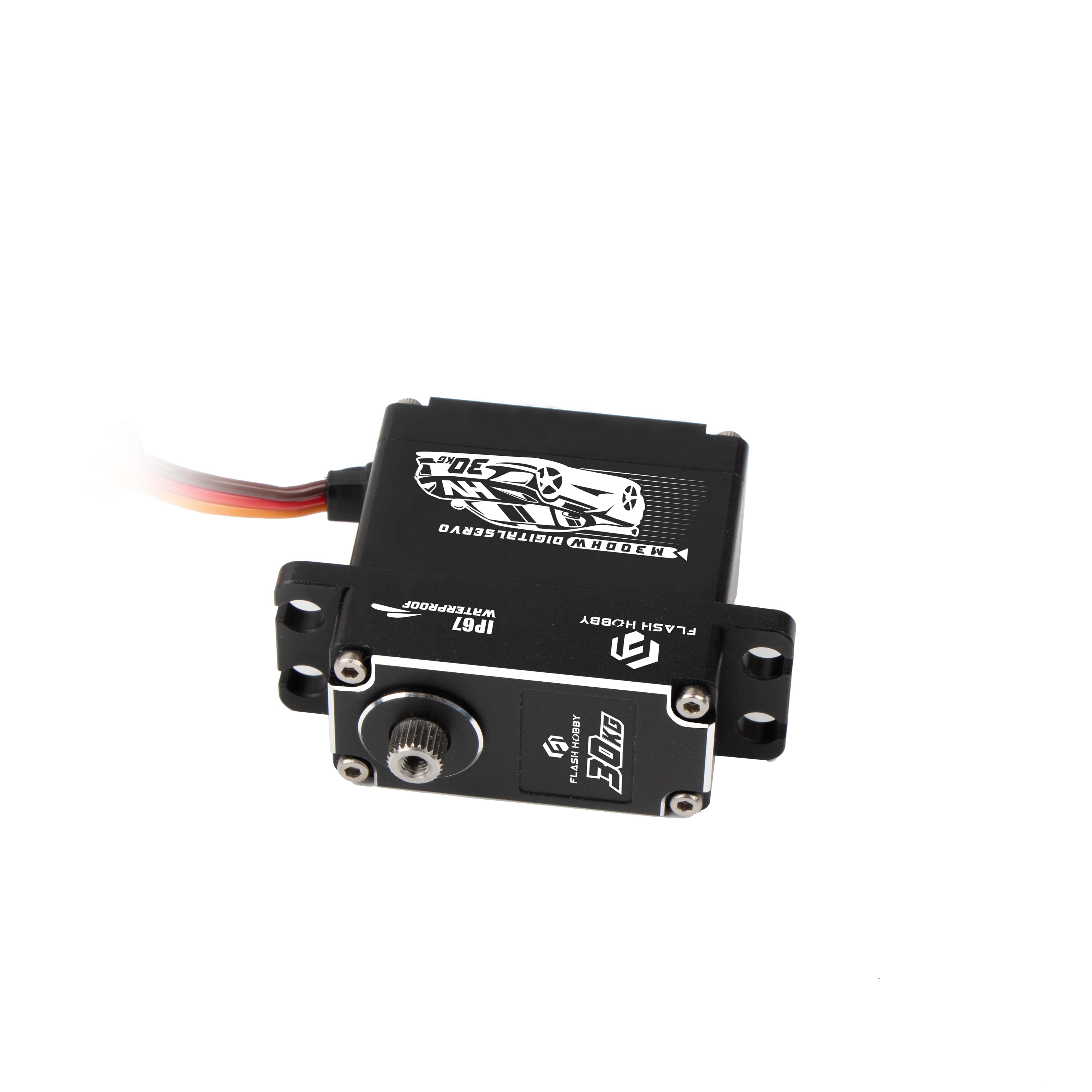 Flashhobby M30DHW New Technology Micro Brushless DC Servo Motor Waterproof for Car Airplane Robot Boat Fan Application
