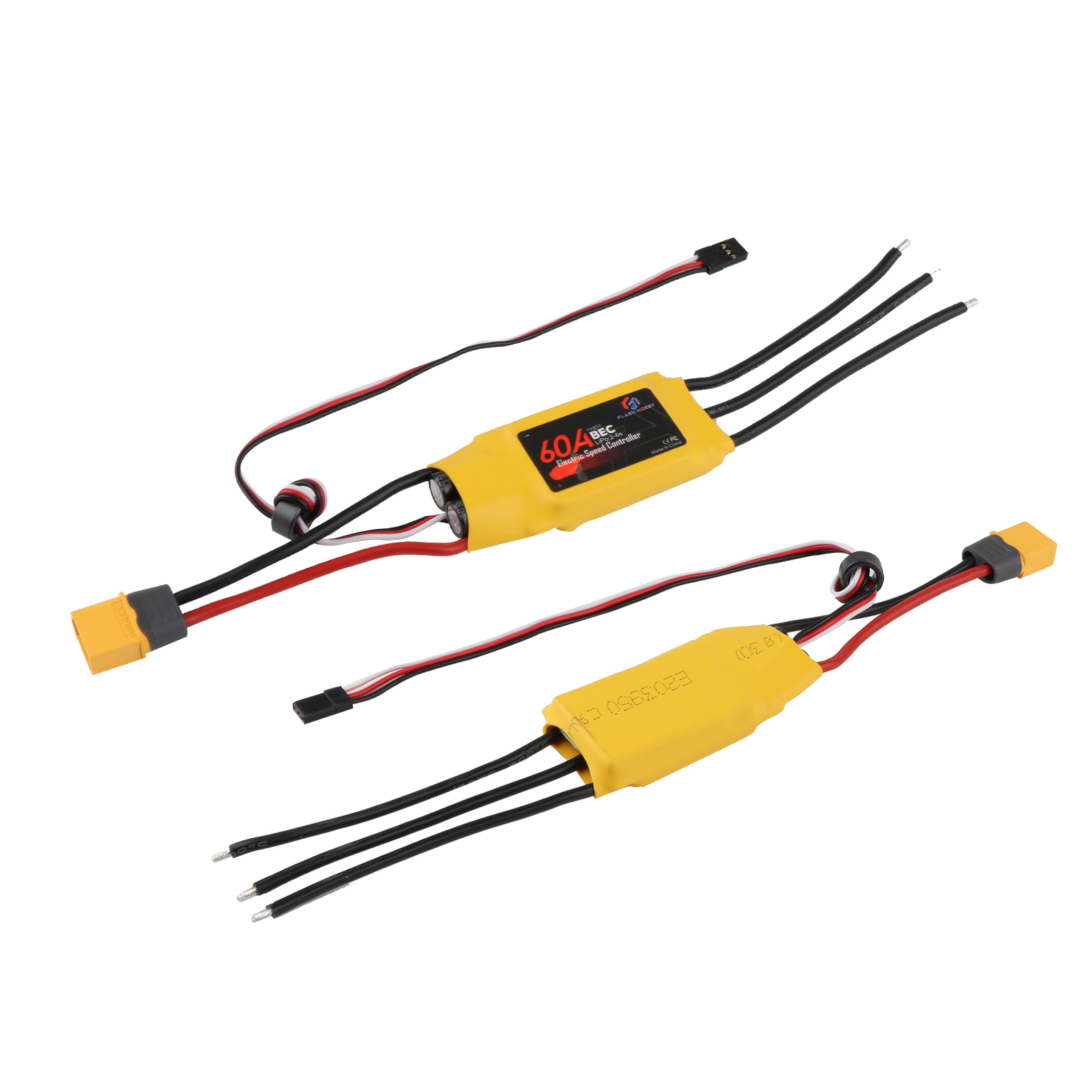 Factory Direct Flashhobby Spaceman 60A 5V/5A BEC 2-6S ESC Brushless Speed Controller for Airplane Quadcopter Racing Drone