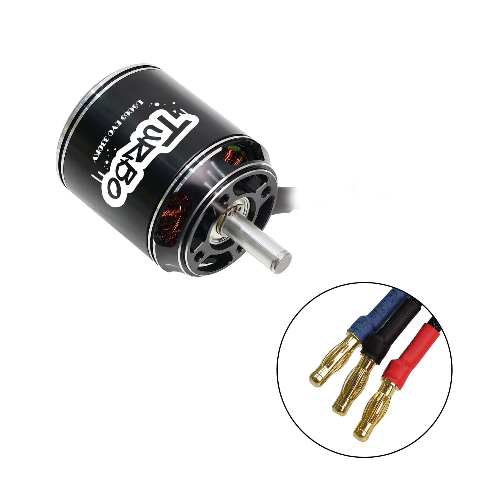 FLASHHOBBY D5065EVO 5065 270KV Brushless Motor with Permanent Magnet for RC Helicopter Robotic Fixed Wing Plane & Fan