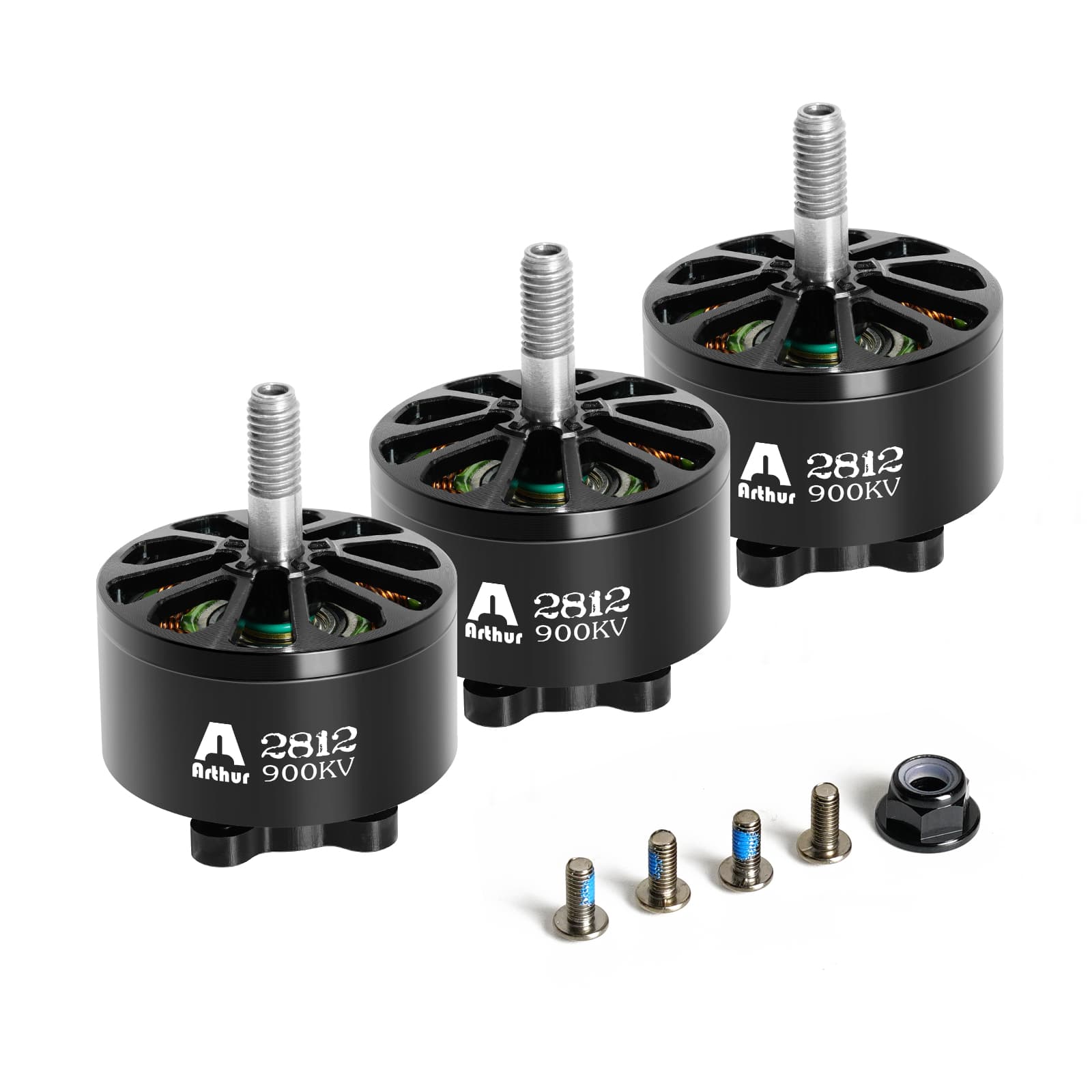 Flashhobby A2812 900KV 6S Waterproof Permanent Magnet Brushless Motor BLDC for Multirotor RC Racing Car Rc Toy