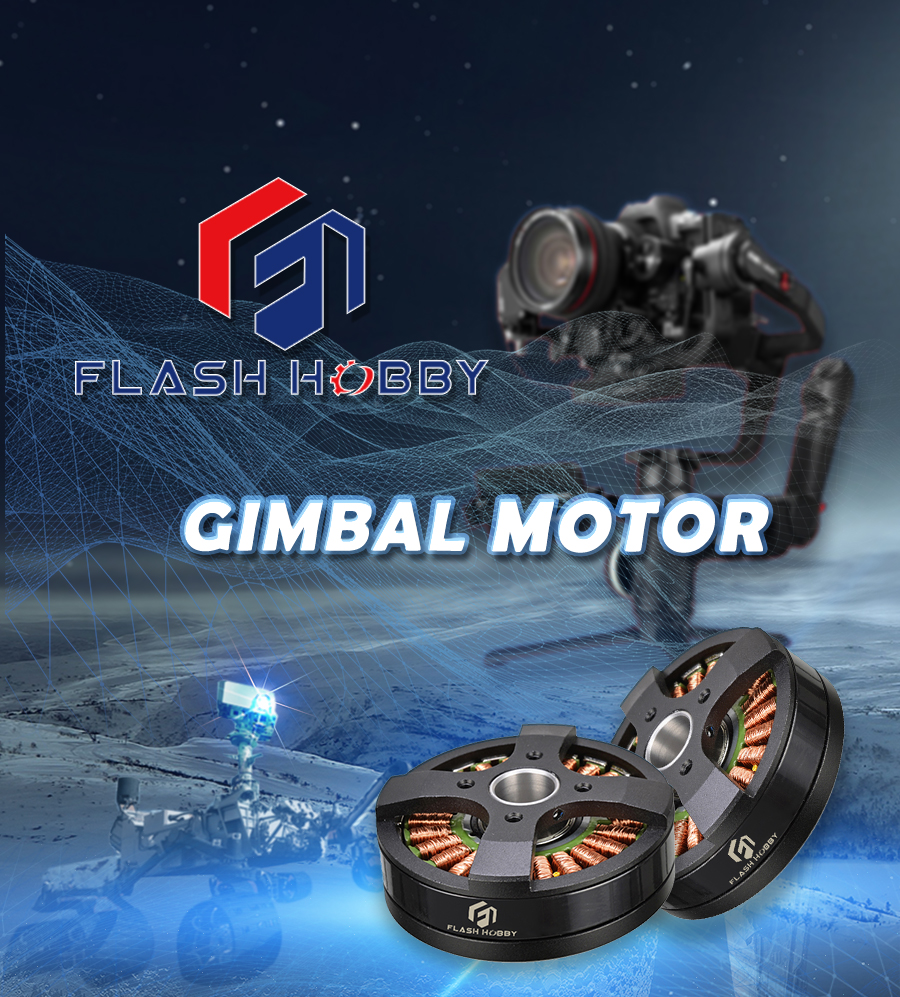 FLASH HOBBY BGM5208-75HS 189g 5208 Outrunner Brushless Motor Gimbal Motor Home Appliance Boat Fan Waterproof