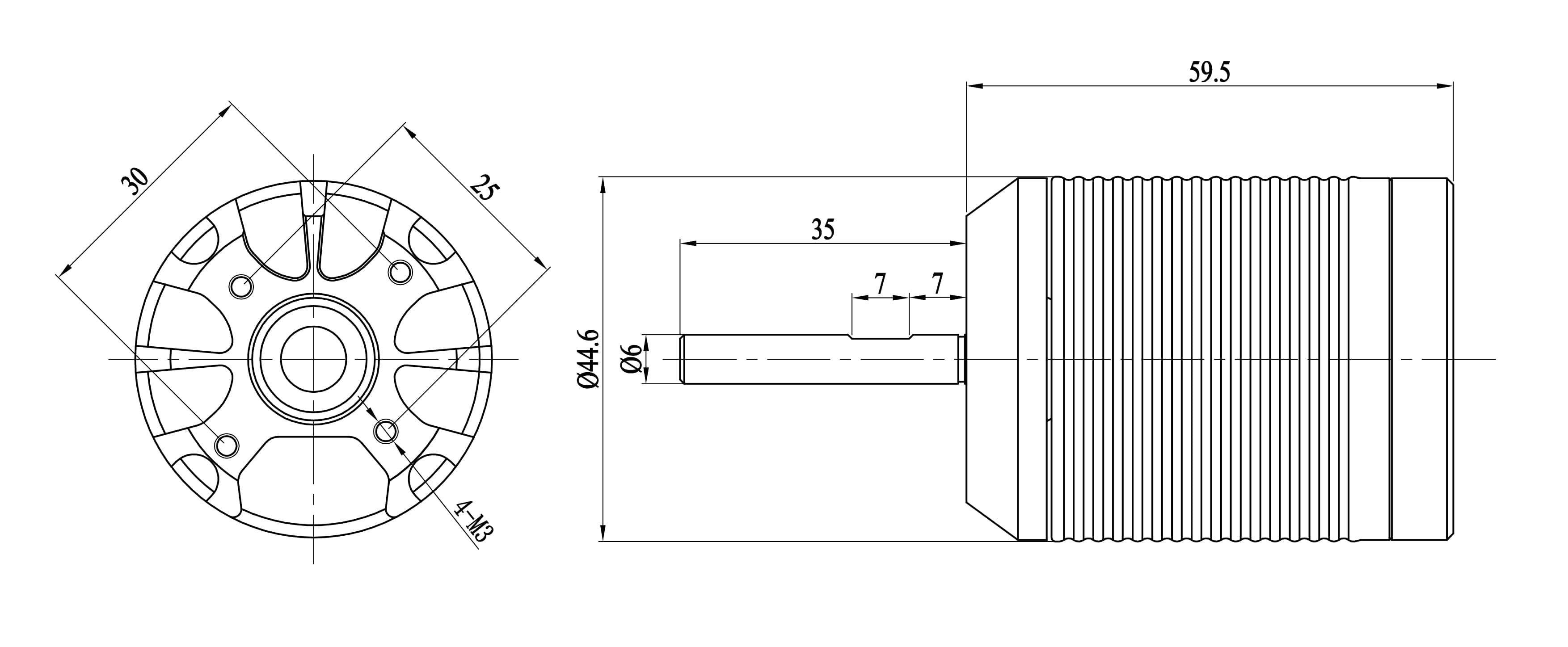 Brushless Motor Detail 5