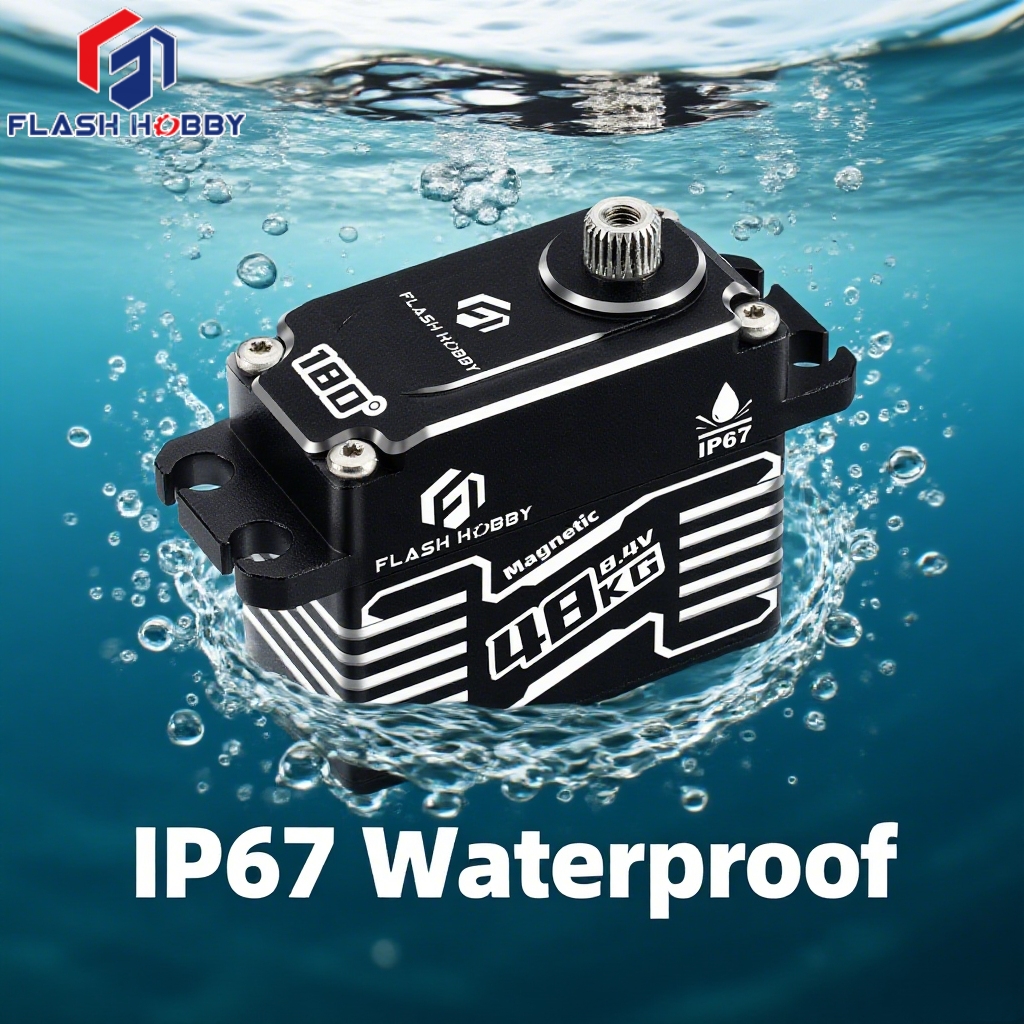 BLS3848MED 8.4V 48KG Super Torque 0.09Sec High Speed Waterproof Brushless Motor Programmable Digital Servo Home Appliance Fan