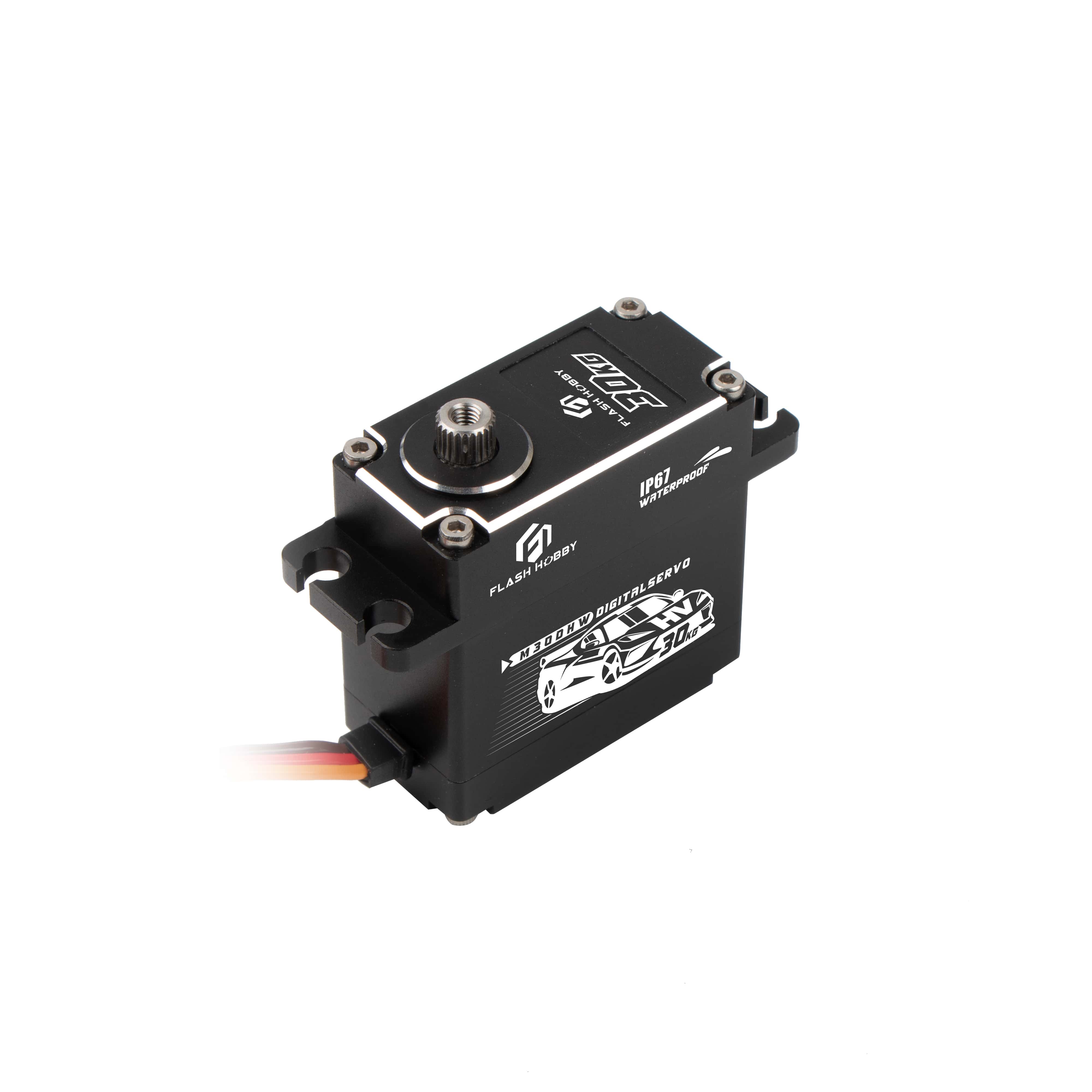 Flashhobby M30DHW New Technology Micro Brushless DC Servo Motor Waterproof for Car Airplane Robot Boat Fan Application