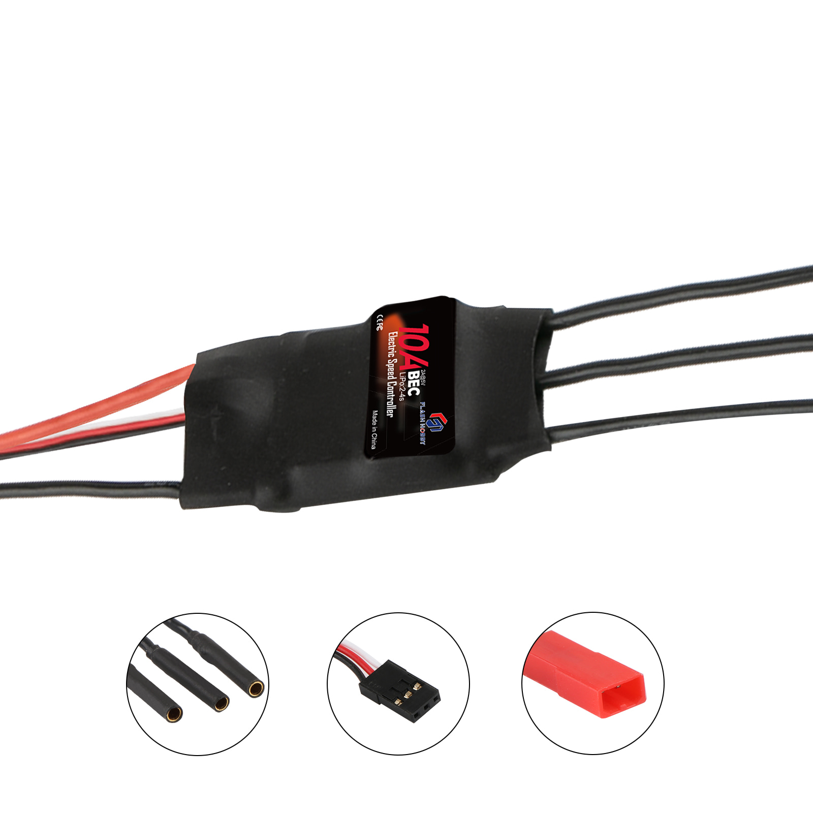 Flashhobby ESC 10A Brushless Speed Controller 2-4S