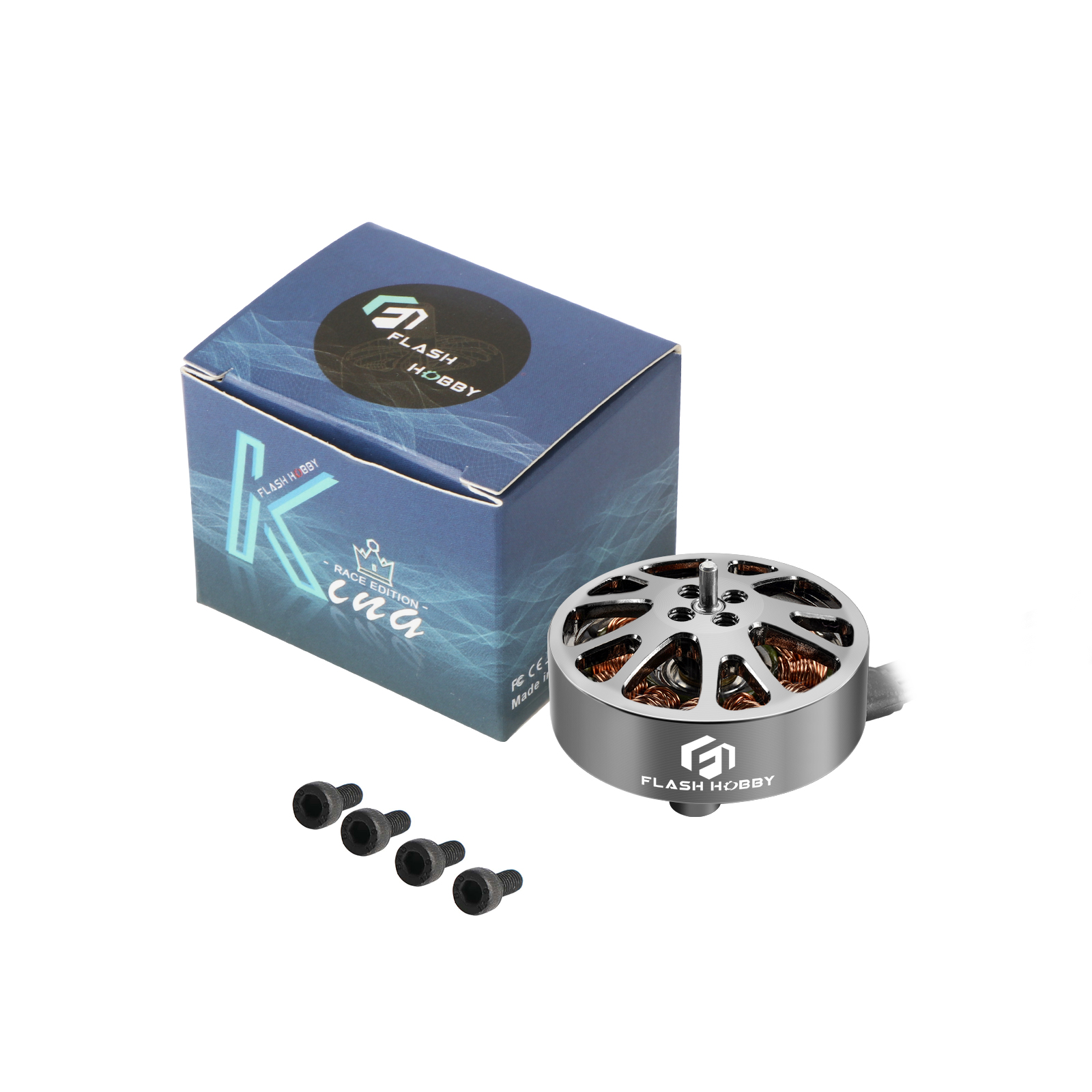 FlashHobby V2 2004 BLDC Motor 24V 1900KV 45600RPM Brushless Motor for Robotic Joint
