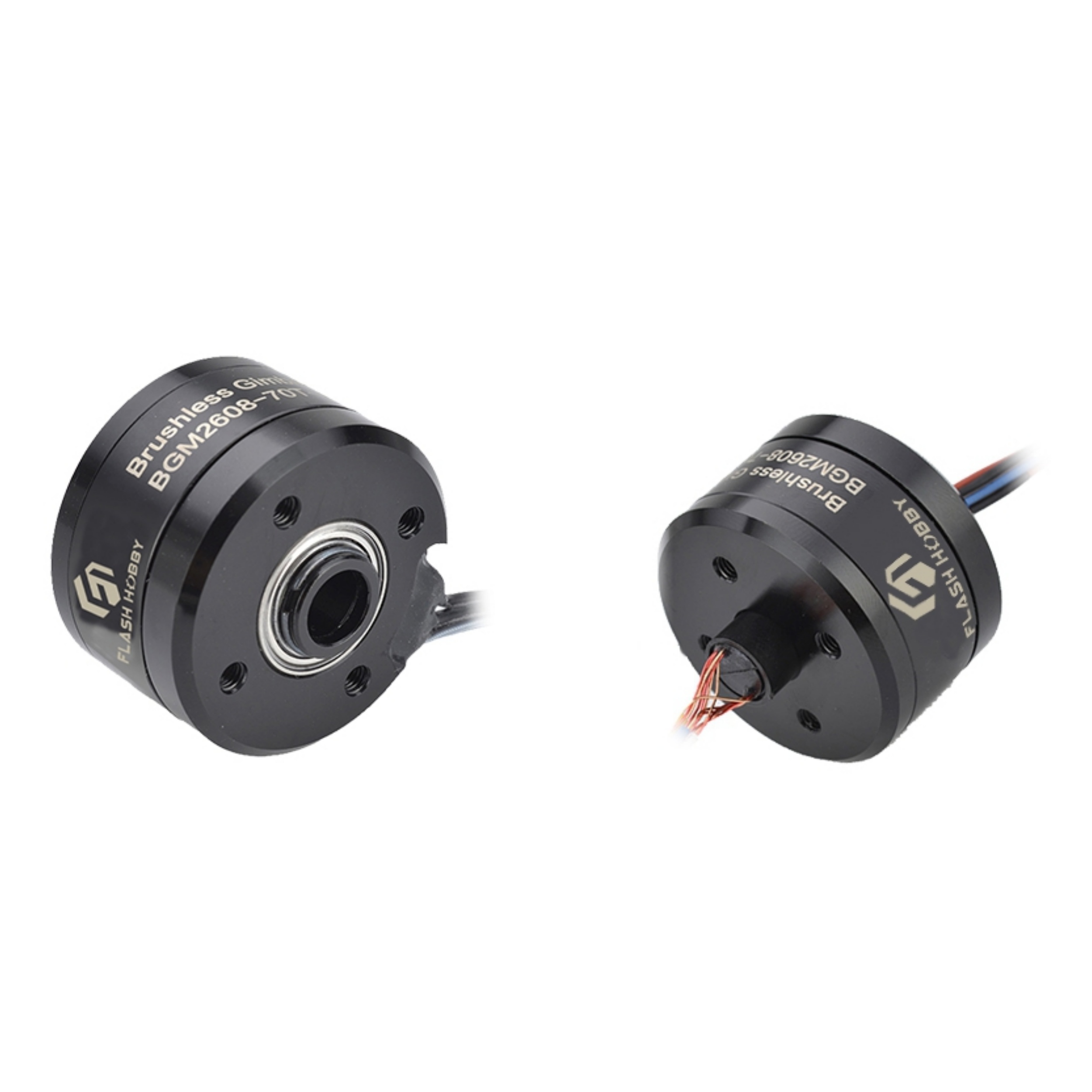 Flashhobby BGM2608-70T High Precision External Rotor Brushless Gimbal Motor FPV Drone Fan 3-Axis Gopro Stabilizer Model Aircraft
