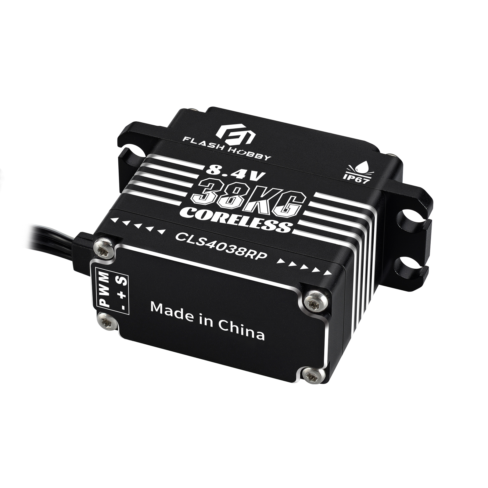 FLASH HOBBY CLS4038RP 38KG CLS SERVO Brushless Motor Digital Helical Gear Micro Servo Motor for Rc Helicopter Plane Boat Car