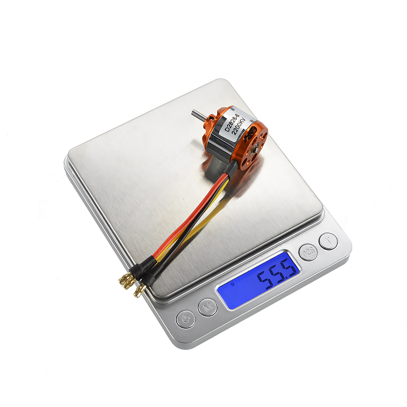 Flashhobby D2826 2200KV Brushless Motor Permanent Magnet Waterproof for Fixed Wing RC Boat Car Fan Electric Bicycle DC7.4-11.10V