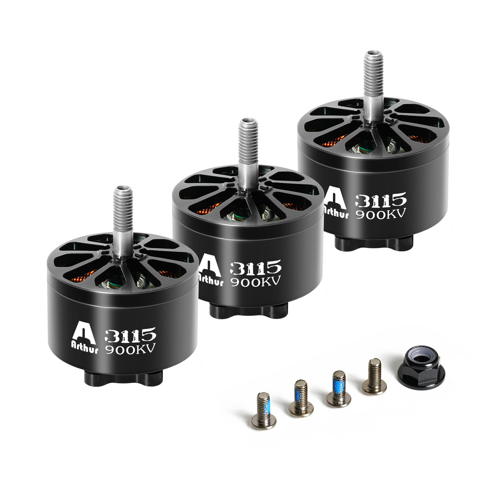 Flashhobby 3115 Brushless Motor Racing Motor 900KV BLDC Motor for High Speed Car