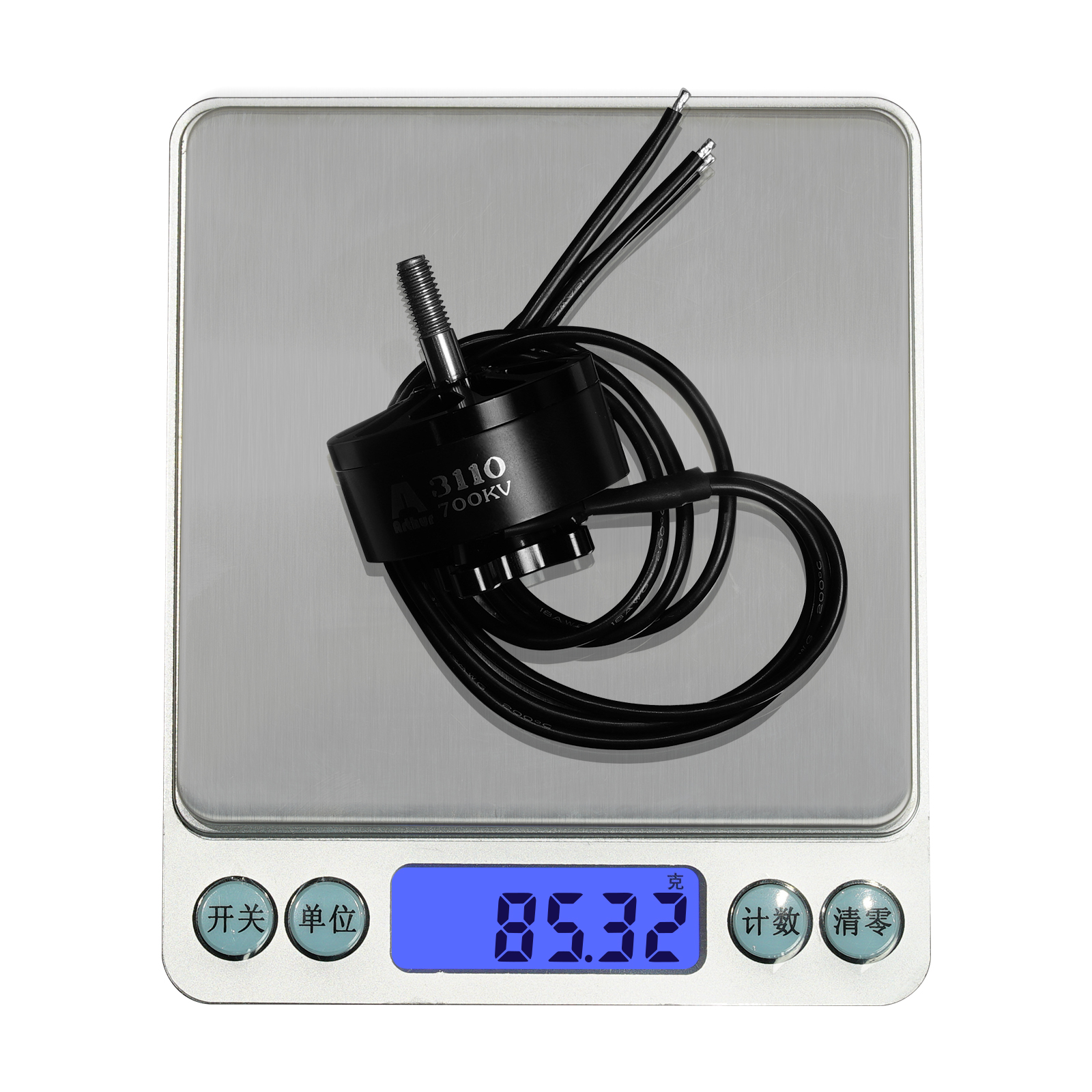 Flashhobby 3110 1250KV 6S Waterproof Permanent Magnet Brushless Motor for Racing RC Car & Boat