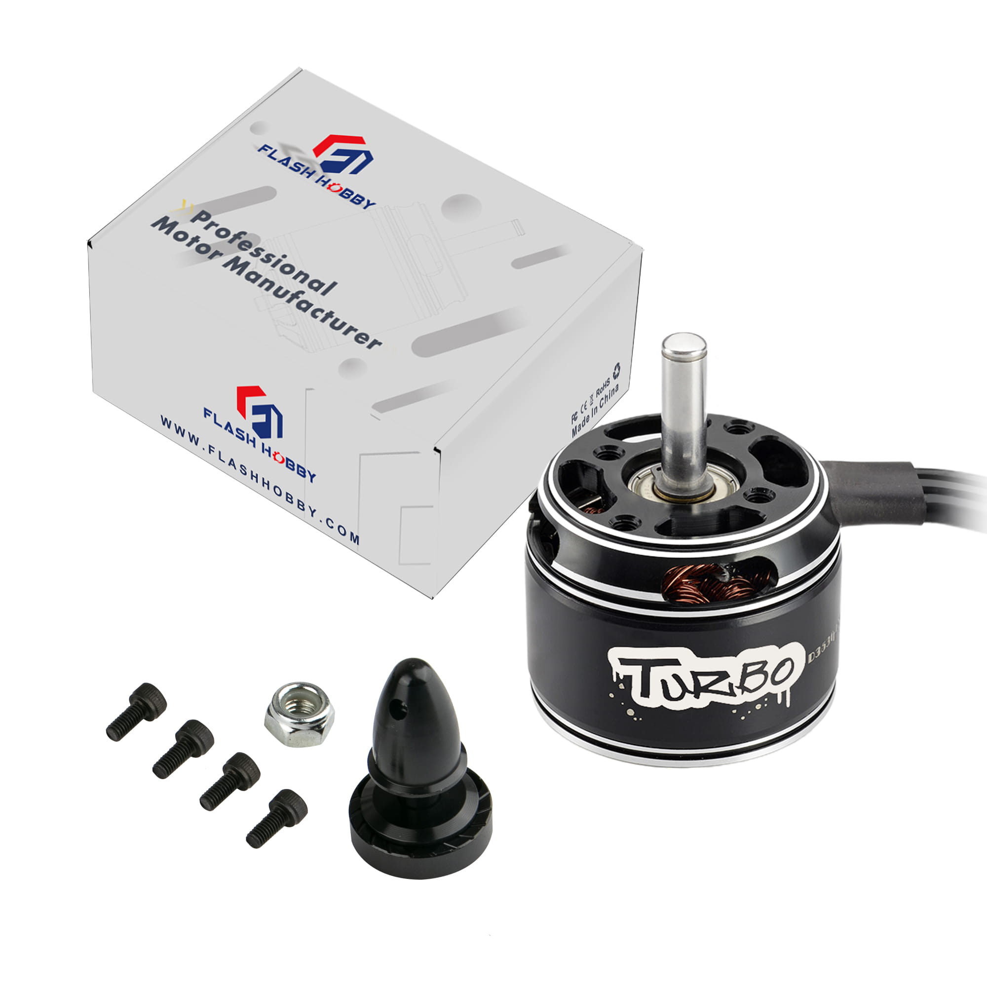 FLASHHOBBY D3530EVO 3530 1700KV Brushless Outrunner Motor for RC Helicopter RC Plane Boat Home Appliance & Robotic Applications
