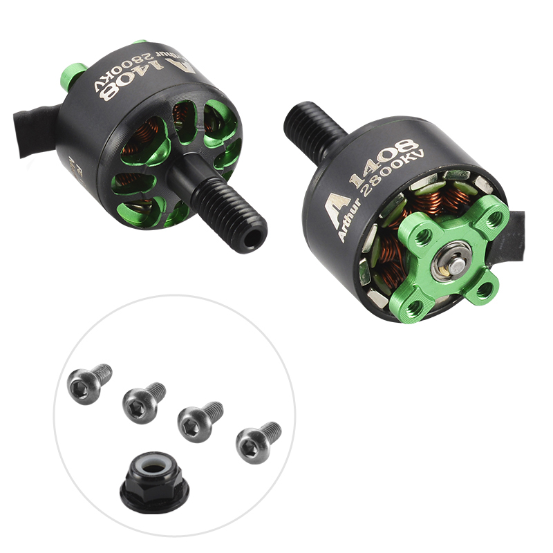 Flash Hobby A1408 1408 3650KV New Technology RC Brushless Motor for FPV Racing Drone Multicopter RC Toy Car